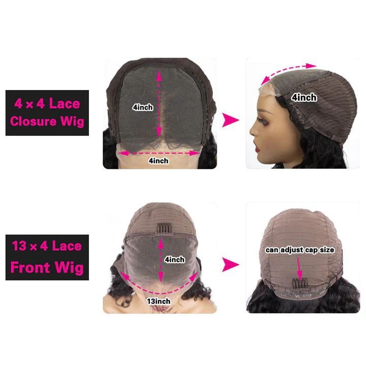 Long 13x4 Lace Front Loose Deep Wave Glueless Human Hair Wig Long Loose Wave Lace Wigs No Code Needed