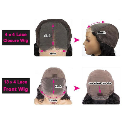 Long 13x4 Lace Front Loose Deep Wave Glueless Human Hair Wig Long Loose Wave Lace Wigs No Code Needed