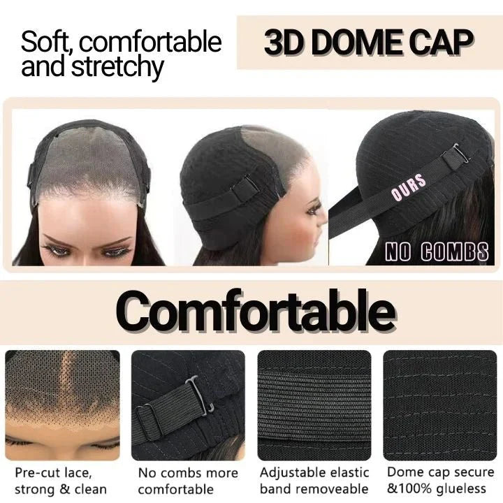 Wear And Go Glueless Human Hair Bob Wig Brazilian Body Ocean Wave 13x4 Lace Front Pre Plucked Human Wigs Flash Sale