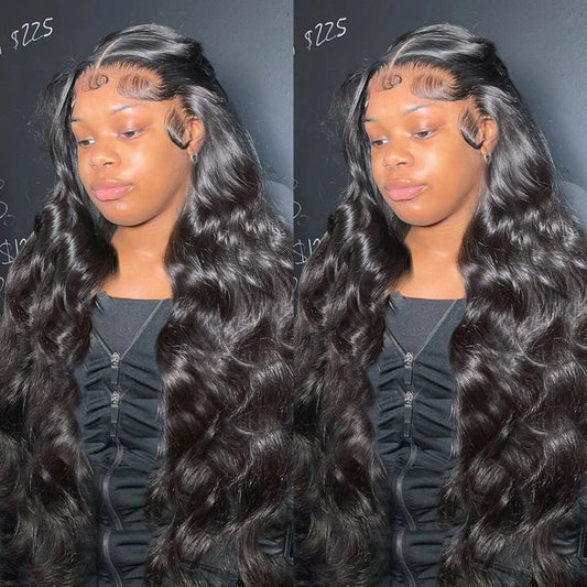 Long 13x4 Lace Front Loose Deep Wave Glueless Human Hair Wig Long Loose Wave Lace Wigs No Code Needed
