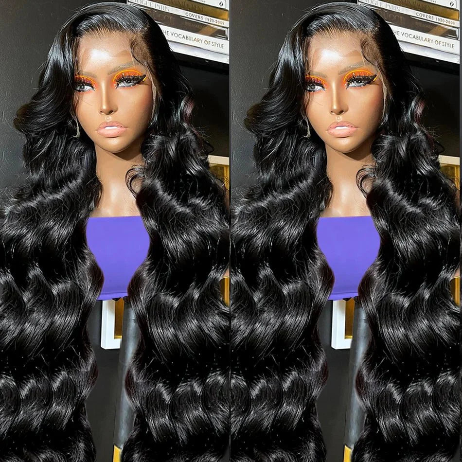 Long 13x4 Lace Front Loose Deep Wave Glueless Human Hair Wig Long Loose Wave Lace Wigs No Code Needed