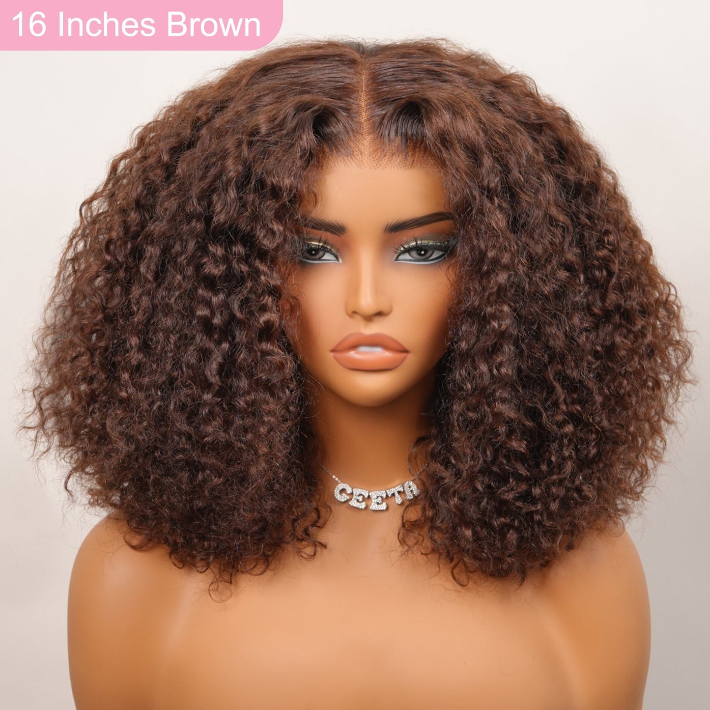 250% Density Kinky Curly 7x5 / 13x4 Lace Front Bob Wigs Glueless Human Hair Wig Flash Sale